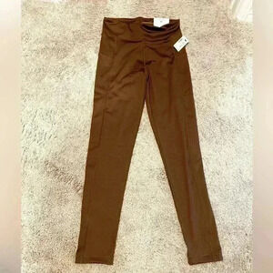 Aeropostale Brown Flex Leggings, NWT size Medium